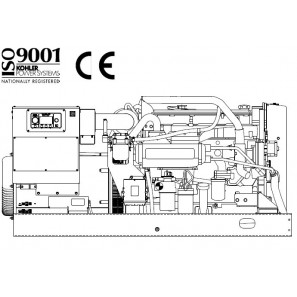 KOHLER 125EFOZDJ Three-phase 156 kVA 50 Hz Marine Generator Set