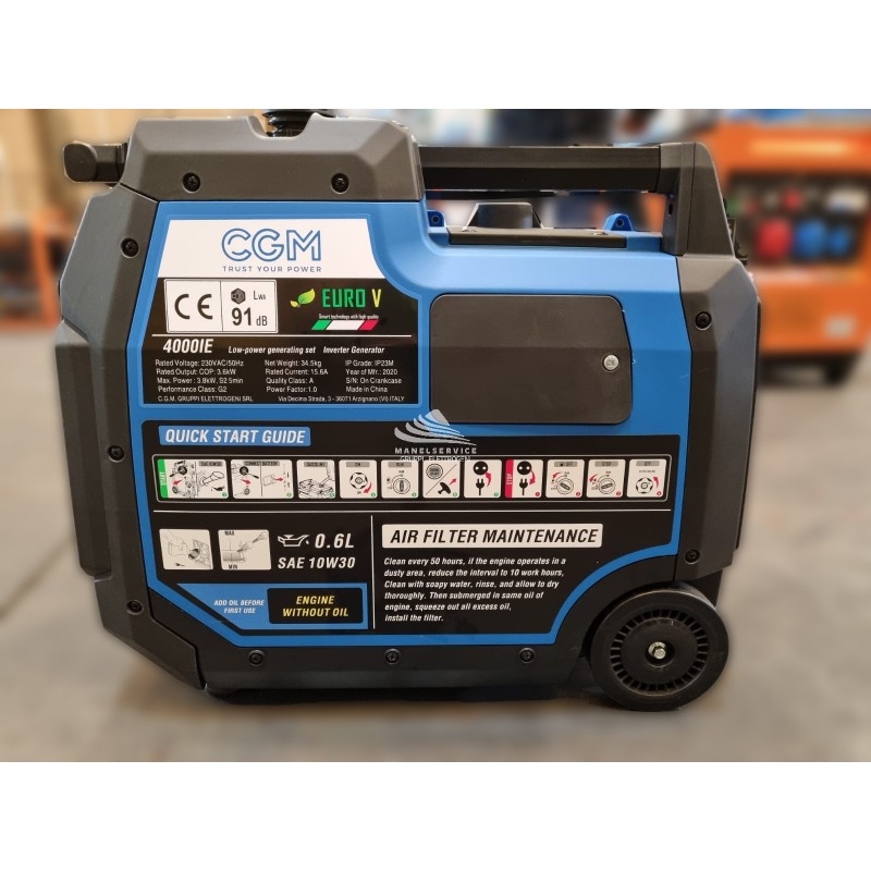 Cgm Superpower 4000ie Generator 4kva 