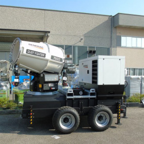 generac df 7500 mpt dust fighter sistema di abbattimento polveri