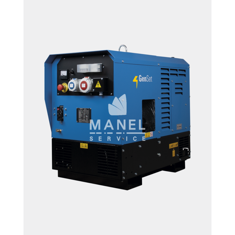 GENSET MG 12/4 IH-AAP GENERATORE MONOFASE/TRIFASE 11KVA