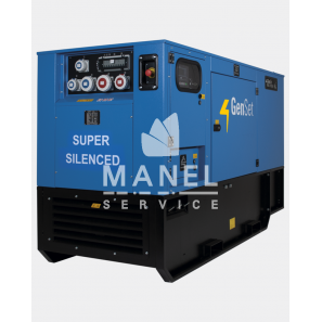 GENSET MG 70 SS-I GRUPPO ELETTROGENO 66KVA SILENZIATO MONOFASE/TRIFASE AVR