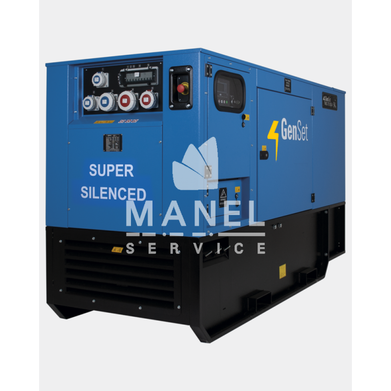 genset mg 70 ss i generator 66kva silenced single phase three phase avr 