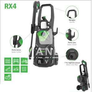 ribimex prnhp04 pressure washer rx4 2200w 480lt