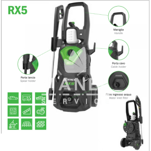 ribimex prnhp05 induction pressure washer rx5 2200w 460lt