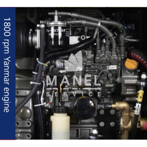 mase mariner 1460 s silenced marine generator 135kw