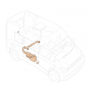 TRUMA - Vario Heat Stufa eco con comando CP-PLUS iNET Ready