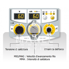 GYS MULTIWELD FV220M SALDATRICE MIG - MAG Inverter