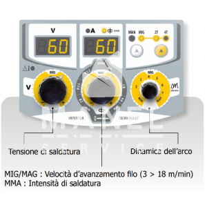 GYS MULTIWELD 320T SALDATRICE MIG - MAG - MMA Inverter