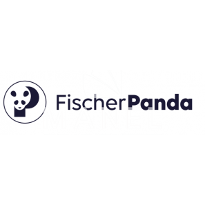 fischer panda shock mounts captive with safety rope and mounting plate