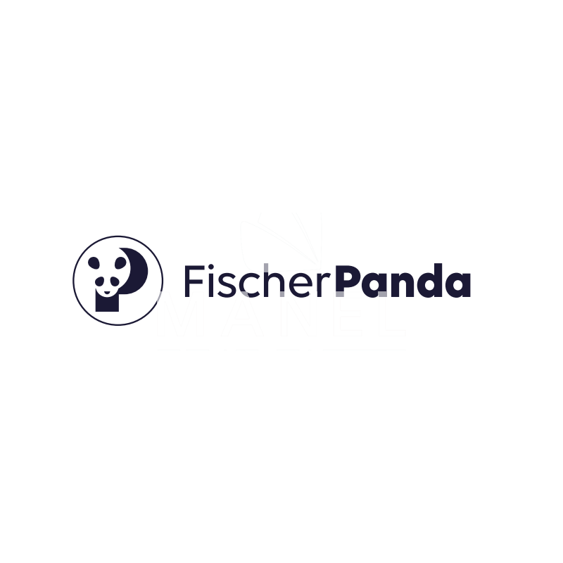 fischer panda shock mounts captive with safety rope and mounting plate