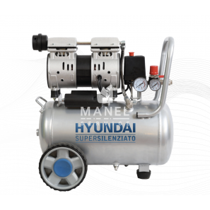 hyundai 65700p compressore supersilenziato 24lt