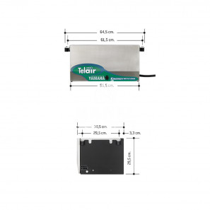 telair energy 8012g con pannello di comando automatico