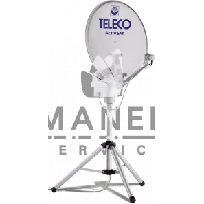 teleco telair activsat 65 antenna satellitare portatile automatica lnb singolo 18280