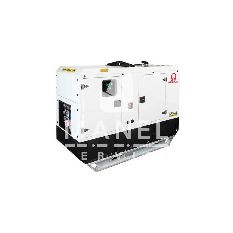 PRAMAC GPW35YFS3A Gruppo Elettrogeno 37.3 kVA Silenciato