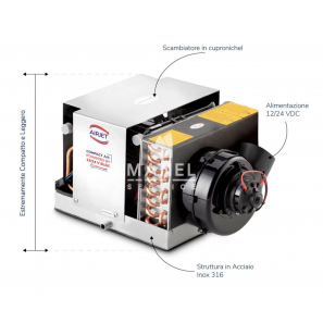 thermowell airjet12 climatizzatore 12v 6250 btuh