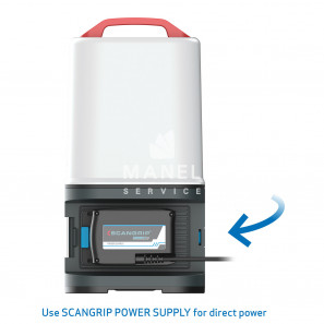 scangrip area 10 connect da 10000 lumen batteria 18v 20v