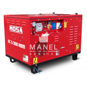 mosa gc5360 hbm generatore con compressore integrato 46kw 230v 95bar