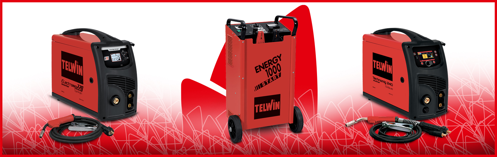 Telwin Force 205 MMA Inverter Welder with Accessories Case